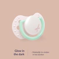Difrax LOVI Pacifier Dynamic Newborn Baby Shower Girl - Fopspeen - thumbnail