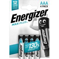 Enerdis Energizer max plus lr03 aaa blister 4 stuks - thumbnail