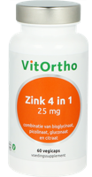 VitOrtho Zink 4 in 1 Vegicaps - thumbnail