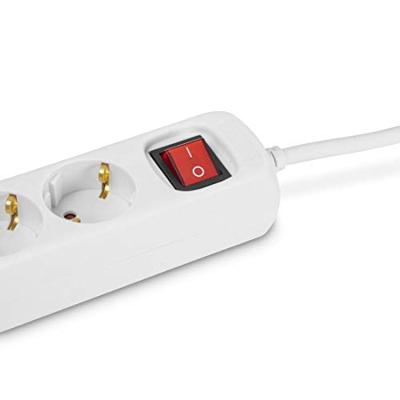 Hama Distribution Panel 6 Sockets With Switch Child-proof 3 M White