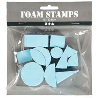 Creativ Company foam stempels, 12st. - thumbnail