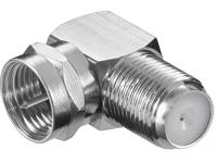 Goobay WE 1166 W LC kabel-connector BNC-F - M > BNC-F - FM Roestvrijstaal - thumbnail