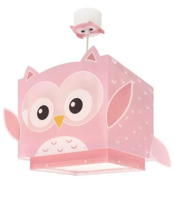 Dalber Kinderkamer hanglampPink Owl - 64482