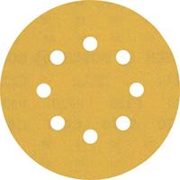 Bosch Accessories EXPERT C470 2608900810 Excenterschuurpapier Geperforeerd Korrelgrootte (num) 320 (Ø) 125 mm 5 stuk(s) - thumbnail