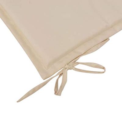 VidaXL Tuinbankkussen 120x50x3 cm oxford stof crèmekleurig