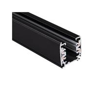 Spanningsrail Zwart 100 cm - 4-aderig - 3-fase - thumbnail