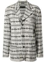 Comme Des Garçons Pre-Owned Long Sleeve Jacket - Grey - thumbnail