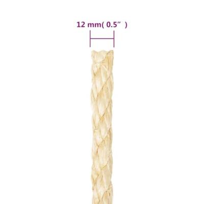 VidaXL Touw 12 mm 25 m 100% sisal