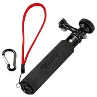 Hama Selfiestick 2-in-1, GoPro-aansluiting en ¼-inch schroefdraad (voor camera's, GoPro-ActionCams en smartphones met houder) uittrekbaar tot 47 cm, zwart - thumbnail