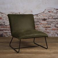 Tower Living Fauteuil 'Vilar', kleur groen - thumbnail