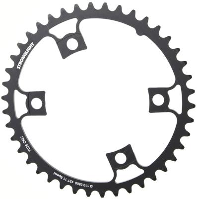 STRONGLIGHT kettingblad mod. 17 chain ring strongl. 42t inner alu black