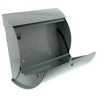 Burg Wächter 38650 TOSCANA 856 W Brievenbus Plaatstaal Wit Sleutelslot - thumbnail