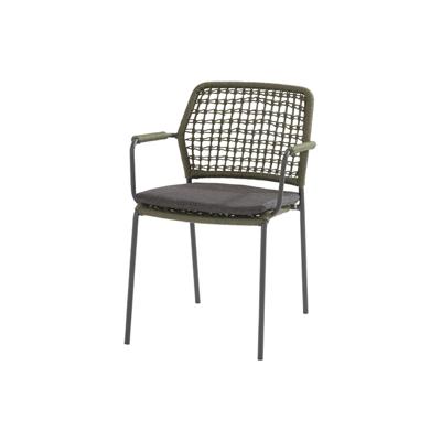 Taste Barista stapelbare tuinstoel rope green