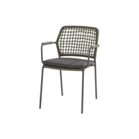 Taste Barista stapelbare tuinstoel rope green - thumbnail