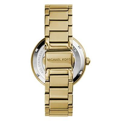 Michael Kors Dames Parker Logo goudkleurig horloge MK5784 Michael Kors Dames Parker Logo goudkleurig horloge MK5784