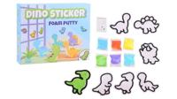 Johntoy Maak je eigen dino foam stickers - thumbnail