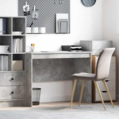 Bureau Betongrijs 100 x 50 x 76 cm Bewerkt hout