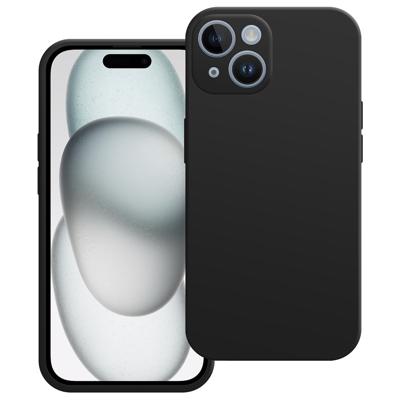 Just in Case Premium Liquid Color TPU Case voor Apple iPhone 15 Telefoonhoesje Zwart Just in Case Premium Liquid Color TPU Case voor Apple iPhone 15 Telefoonhoesje Zwart