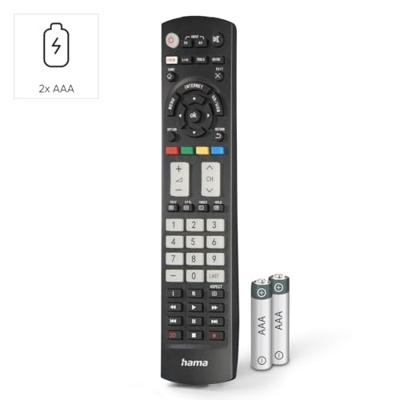 Hama Universele Afstandsbediening Panasonic TV IR Lerend + Lichtgevende Toetsen Zwart Hama Universele Afstandsbediening Panasonic TV IR Lerend + Lichtgevende Toetsen Zwart