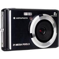 AGFA Photo compacte digitale camera met 21 megapixel CMOS-sensor, 8x digitale zoom en LCD-display Zwart - thumbnail