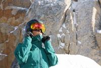 Bolle V-Line Carbon Phantom Fire Lens Cat 1-3 Helm Forest Matte S 52-55 - thumbnail