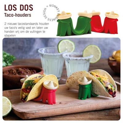 Monkey Business Tacohouder Los Dos set van 2