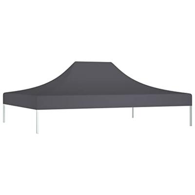 VidaXL Partytentdak 270 g/m² 4x3 m antraciet - thumbnail