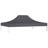 VidaXL Partytentdak 270 g/m² 4,5x3 m antracietkleurig - thumbnail