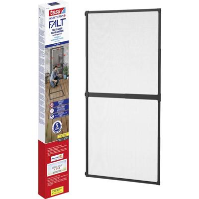 tesa FALT 55415-00001-00 Vliegenhor voor deur Antraciet 1 stuk(s)