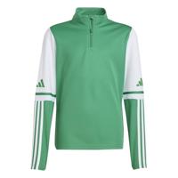 adidas Squadra 25 Trainingstrui 1/4-Zip Kids Groen Wit - thumbnail