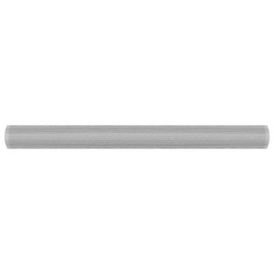 VidaXL Gaas 80x1000 cm aluminium zilverkleurig
