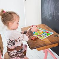 New Classic Toys vormenpuzzel Chunky Farm junior hout 9 stukjes - thumbnail