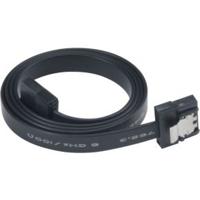 Akasa PROSLIM | SATA Cable III | SATA 3.0 | 7 Pin | 6Gbps | Black | 50cm | AK-CBSA05-50BK | for SATA SSD, HDD, CD Driver, CD Writer - thumbnail