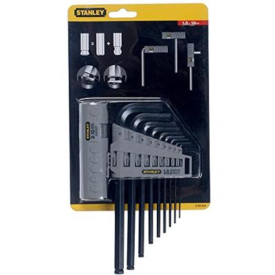Stanley handgereedschap Stiftsleutelset 9Dlg Hex Grip - 0-89-904 - thumbnail