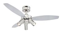 Westinghouse Jet Plus Plafondventilator 40 W (Ø x h) 105 cm x 370 mm Nikkel (geborsteld) Met afstandsbediening, Met lamparmatuur - thumbnail