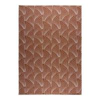 Interieur05 Buitenkleed Deco roest|wit dubbelzijdig - 200x290 cm - thumbnail