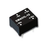 MEAN WELL SMA01M-15 DC/DC-converter 15 V/DC 1 W Aantal uitgangen: 1 x Inhoud 1 stuk(s) - thumbnail