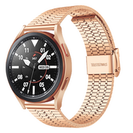 Stalen bandje - Champagne goud - Samsung Galaxy Watch 6 Classic - 47mm & 43mm Stalen bandje - Champagne goud - Samsung Galaxy Watch 6 Classic - 47mm & 43mm