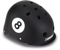 Globber helm elite lights black 8 ball - thumbnail