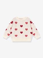 Trui met hartjes KONGES SLOJD rozen - thumbnail