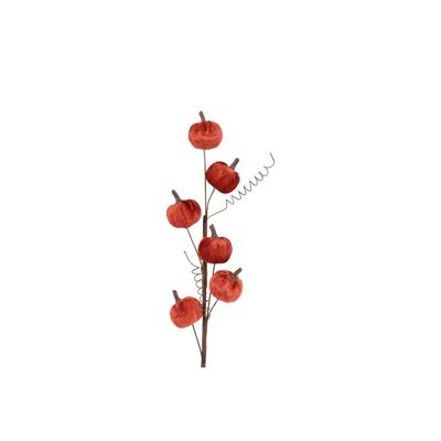 Kunsttak Pumpkin oranje 10x4x50cm