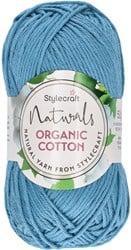 Stylecraft Naturals Organic Cotton 7199 Deep Sea - Haakgaren / Breigaren