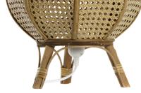 Bureaulamp DKD Home Decor Bruin Rotan 50 W (29 x 29 x 40 cm) - thumbnail