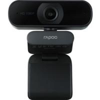 Rapoo Webcam XW180 Full HD Webcam Zwart - thumbnail