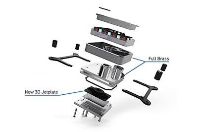 Alphacool core 1 black cpu-koeler (zwart)