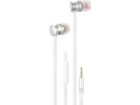 Vivanco URB 60 SW mobile headset Binaural In-ear Silver,White - Vivanco URB 60 SW, Wired, In-ear, Binaural, Intraaural, 20-20000 Hz, Silver,White - thumbnail