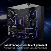 Lian Li Lian Li UNI FAN TL Wireless Lüfter, ARGB, PWM - 120 mm, schwarz PC-ventilator (b x h x d) 120 x 28 x 124 mm - thumbnail