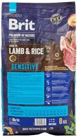 BRIT Premium by Nature Adult Sensitive Lamb and Rice - droog hondenvoer - 8 kg - thumbnail