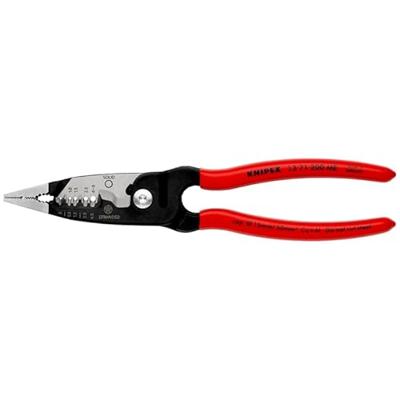 Knipex 13 71 200 ME | Multifunctionele elektricienstang | Metrische draaddikten
