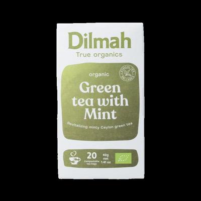 Dilmah Organic Green Tea Mint